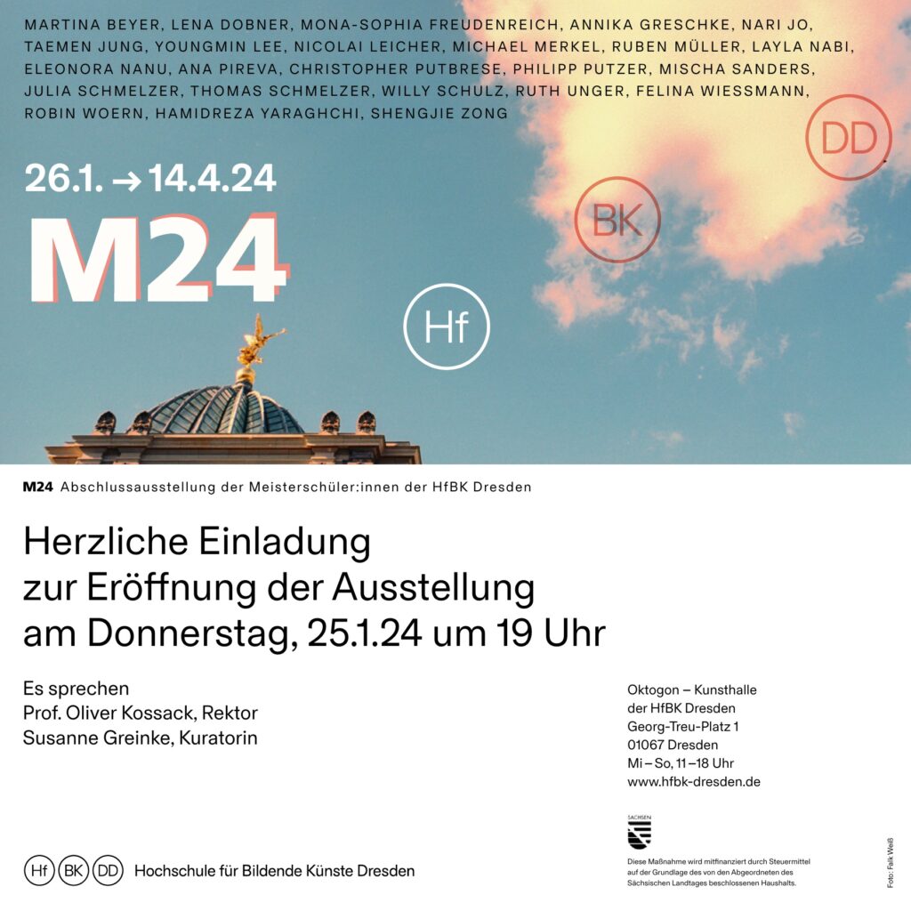 taemen Jung M24 hfbk dresden Ausstellung
